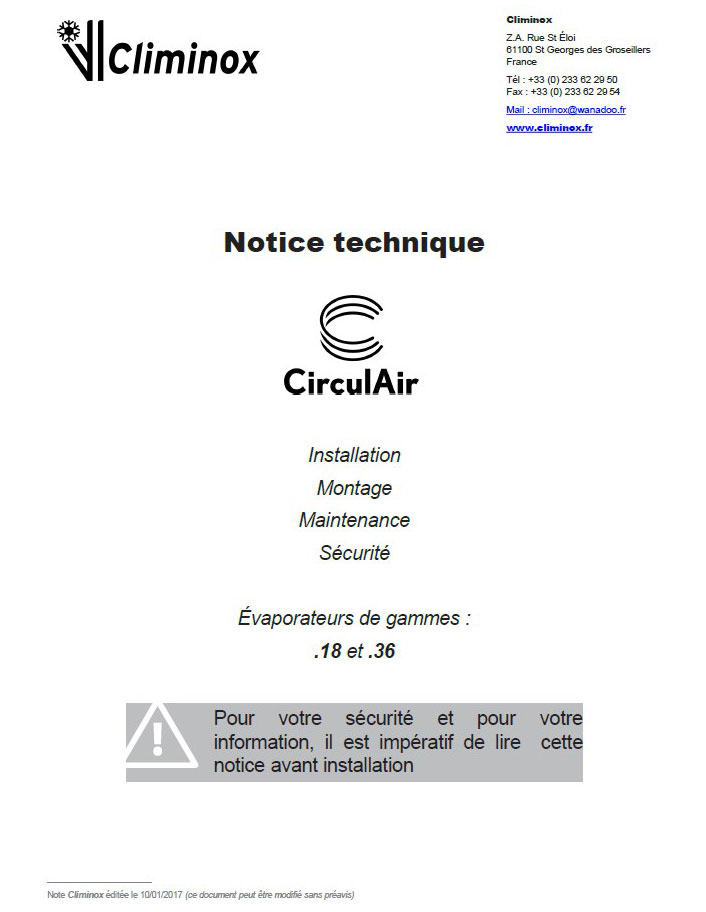 Notice CirculAir